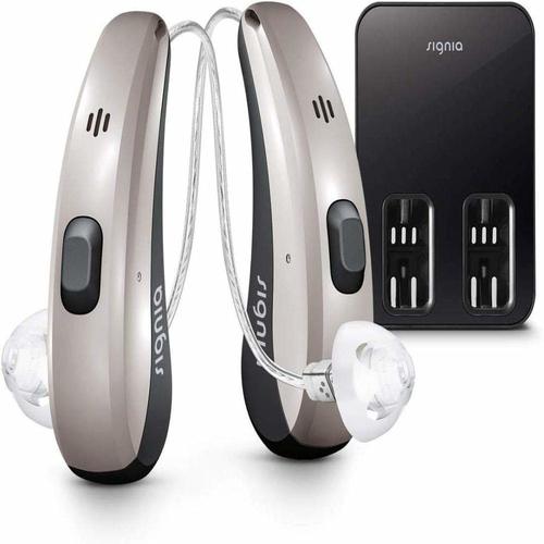 Siemens (Signia) Pure C & Go 2Nx RIC 16 Channels Rechargeable hearing aid Bangladesh by Rehab Hearing